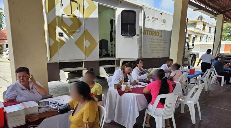 “Brigada Itinerante de Salud”, Jurisdicción Sanitaria No. I con sede en Pánuco