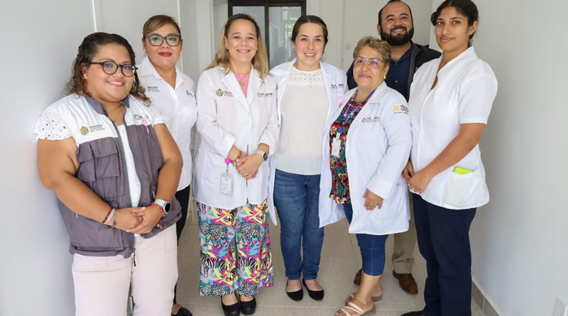Llevamos a cabo recorrido de supervisión y asesoría en el Centro de Salud Las Bajadas en el puerto de Veracruz