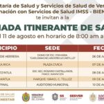 ¡Seguimos acercando los servicios médicos! Jornadas Itinerantes de Salud