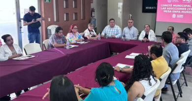 Participamos en la sesión del Comité contra las Adicciones (COMCA) y mesa ENPA en el municipio de Misantla