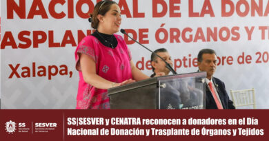 #BOLETÍN || SS|SESVER y CENATRA reconocen a donadores en el Día Nacional de Donación y Trasplante de Órganos y Tejidos