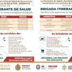 Acude a las Brigadas Itinerantes de Salud