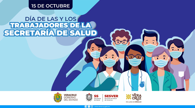 15 de octubre | En este día de las y los trabajadores de la Secretaría de Salud