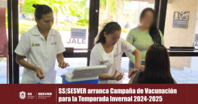 #BOLETÍN || SS|SESVER arranca Campaña de Vacunación para la Temporada Invernal 2024-2025