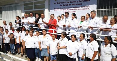 Inauguración de la reconstrucción y rehabilitación del Centro de Salud de Misantla