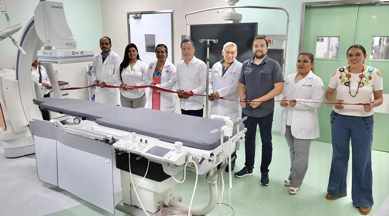 Inauguramos la nueva área de Hemodinamia en el Hospital de Poza Rica