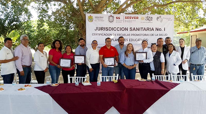 Actividades realizadas en la Jurisdicción Sanitaria No. I con sede en Pánuco