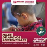 Miles de apoyos asistenciales a quienes más lo necesitan