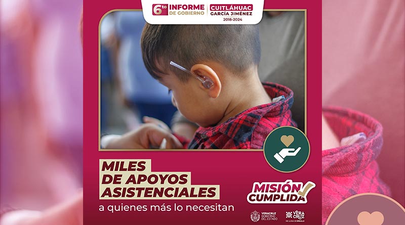 Miles de apoyos asistenciales a quienes más lo necesitan