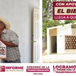 Con apoyos sociales el bienestar llega a quien lo necesita