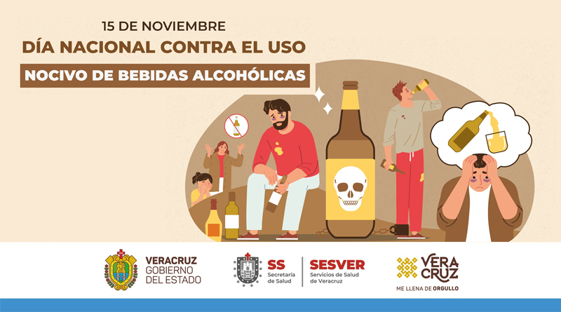 15 de noviembre | Conmemoramos el Día Nacional contra el Uso Nocivo de Bebidas Alcohólicas