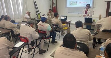 Capacitación “Prevención y control de la enfermedad de Chagas” en el Hospital de Cosamaloapan