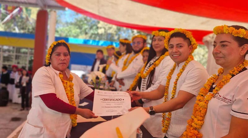 Entrega de certificación de Escuelas Promotoras de la Salud