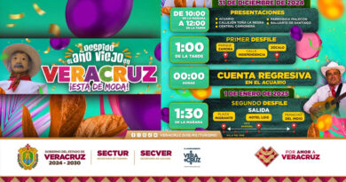 ¡Te esperamos el 31 de diciembre en el Puerto de Veracruz!