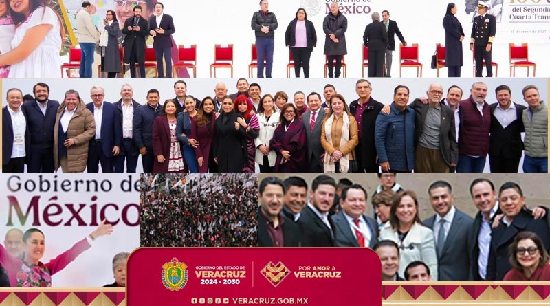 Conmemoración de los primeros 100 días de gobierno de la presidenta de México, Claudia Sheinbaum Pardo