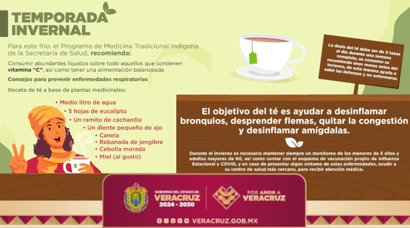 En esta temporada invernal descubre la Medicina Tradicional Indígena