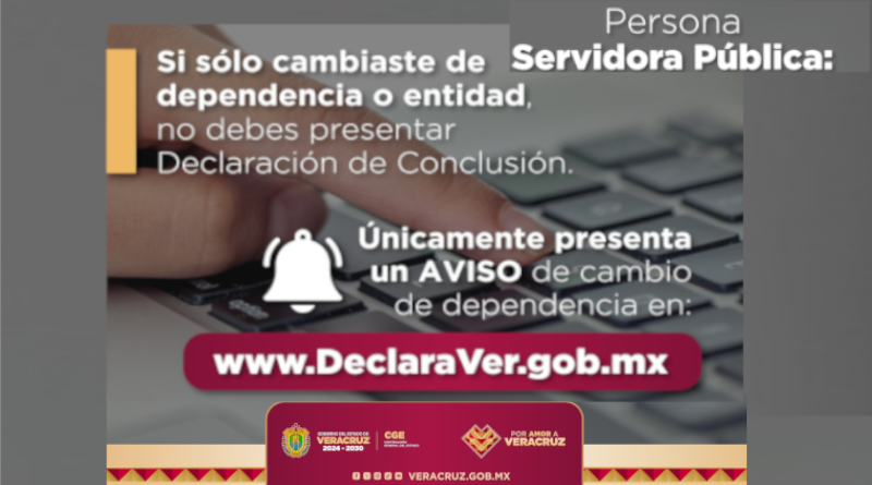 ¿Cambiaste de dependencia?