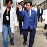 El Secretario de Salud, Dr. Valentín Herrera Alarcón realizó un recorrido por el Hospital Regional de Xalapa Dr. Luis F. Nachón