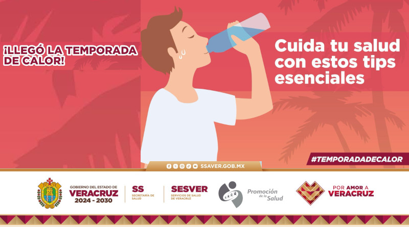 Disfruta del calor con responsabilidad y cuida tu salud y la de tu familia