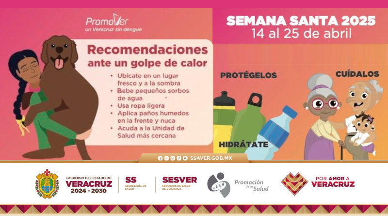 Recomendaciones ante un golpe de calor