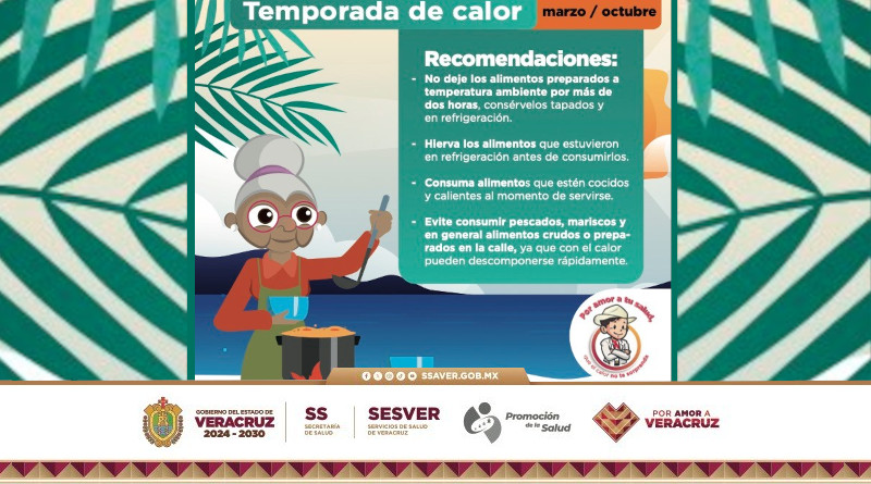 «Por amor a tu salud, que el calor no te sorprenda»