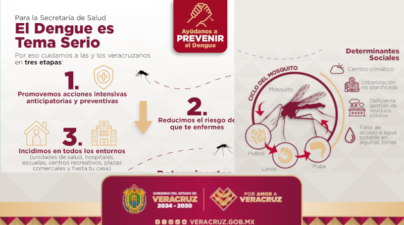 ¡Ayúdanos a prevenir el Dengue!